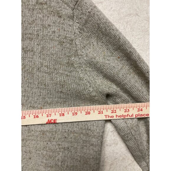 Smartwool Men's Sweater Tan V-Neck Varsity Merino Wool Blend Outdoor Medium - Picture 5 of 9